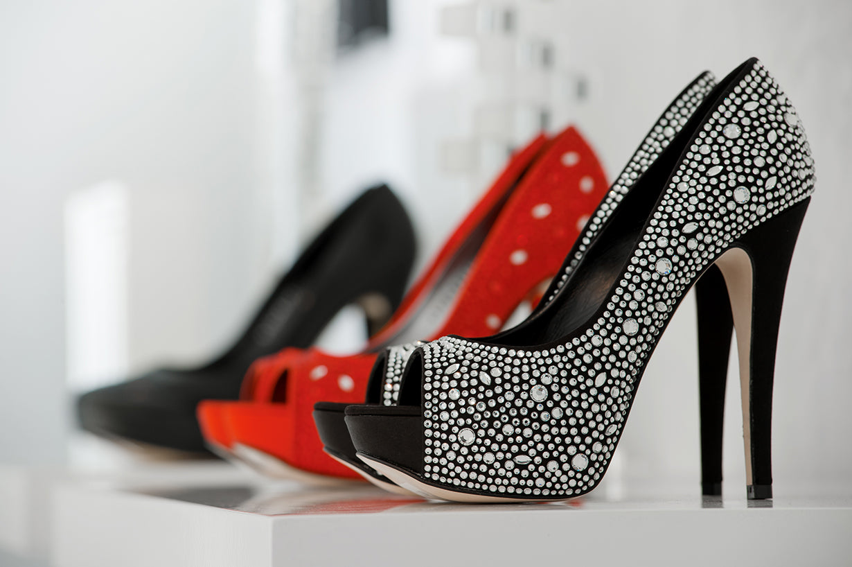 Gem Studded stiletto Heels